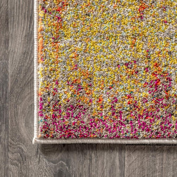 Contemporary Pop Modern Abstract Vintage Area Rug - JONATHAN Y